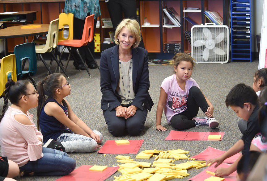 DeVos math class